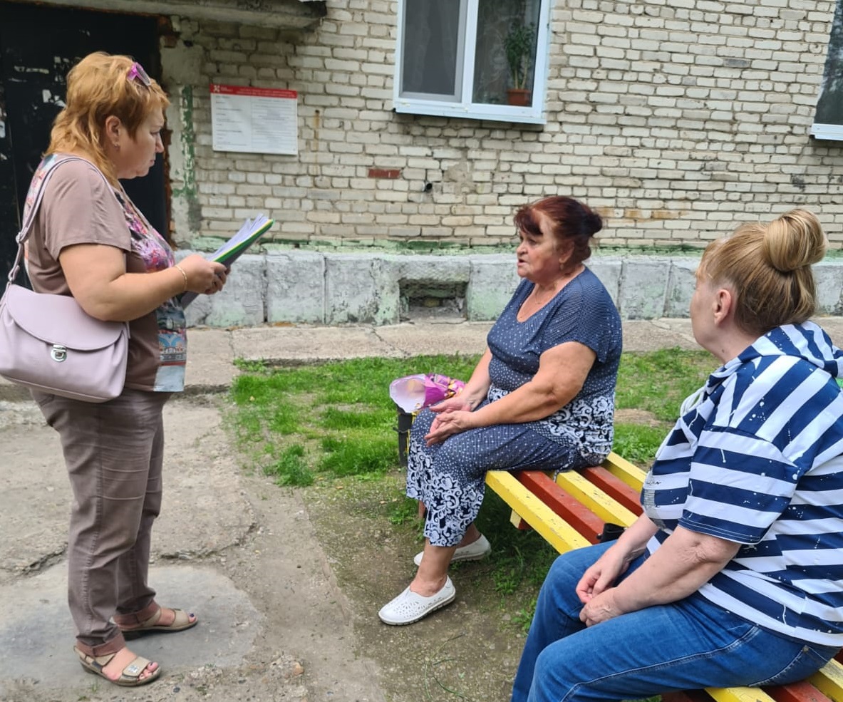 В Енисейске проведена встреча с жителями военного городка